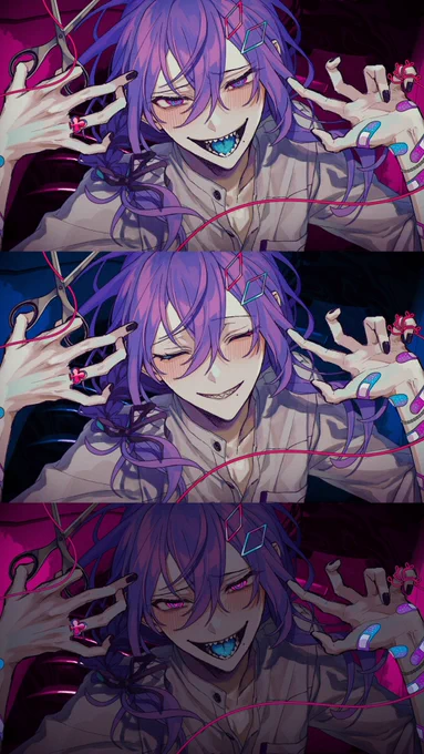 https://t.co/Hebk9oYnAE
こちらの人力動画にイラストを使っていただきました!✂️🎀

原曲の吐息感と危うげな声色が、しっかりマヨイに落とし込まれていてめっちゃくっちゃ(怖)可愛いです…!❤️‍🩹

差分をこちらに置いておきます!♣️(クリックすると9枚あるよ…!) 