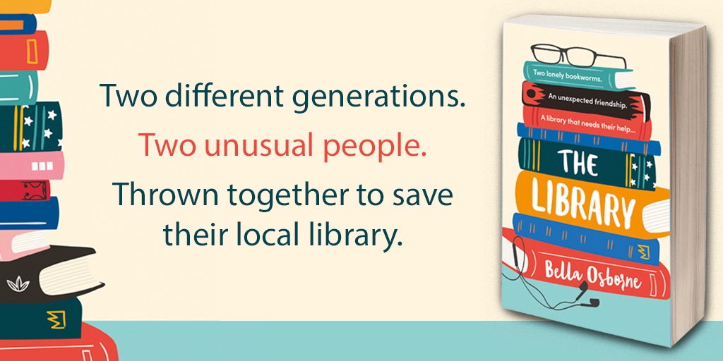 KNLitAgency's tweet photo. Two lonely bookworms. An unexpected friendship. A library that needs their help. 

THE LIBRARY, the feelgood page turner by Bella Osborne (@osborne_bella), is a @kobo Mother’s Day Pick!

Grab your copy before the 27th Mar! #MothersDay 

🇬🇧 https://t.co/bEzXnh0bqv https://t.co/fkKuNOKDRG