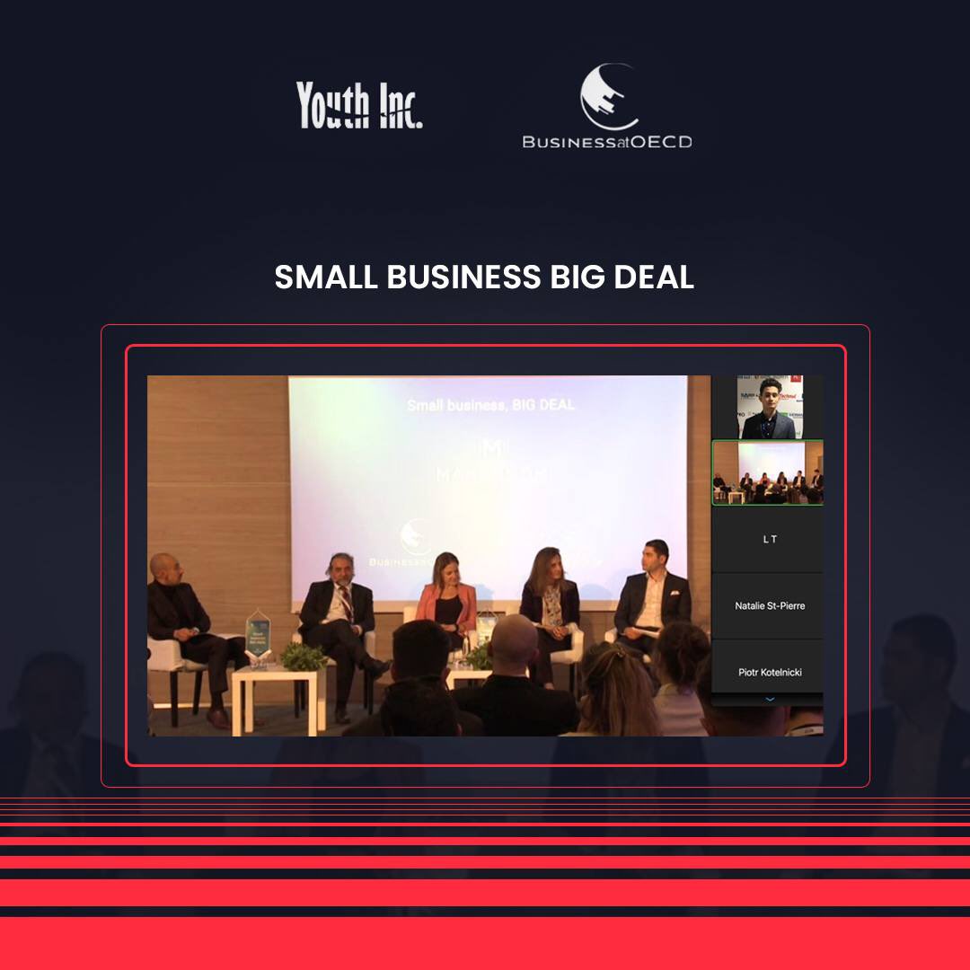 YouthIncAz's tweet photo. Imanverdi Guluzadeh, “Youth Inc.” Entrepreneurship Program Manager, was a guest of the “Small Business Big Deal” #Conference organized by A Business at #OECD (#BIAC) and #VOSZ on March 22. 

The conference  was attended by many experts, including two panels. 

#YouthInc https://t.co/l3YJiCBAij