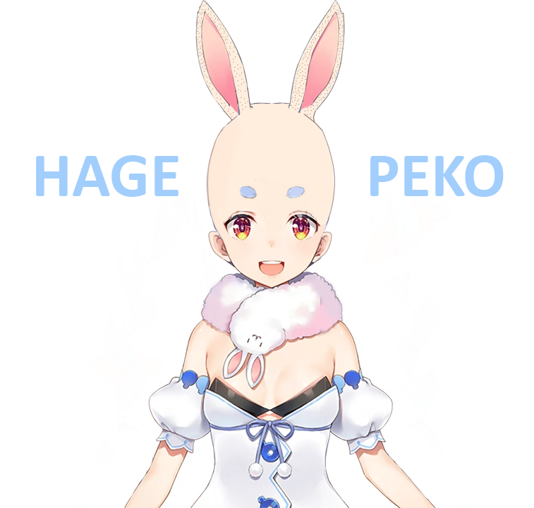 BeardedWMan's tweet photo. Look what I did because of you @airaniiofifteen 🤣
I wanted to see how it looks on @usadapekora 
#ぺこらーと #Hololive https://t.co/F8yOJcH40K