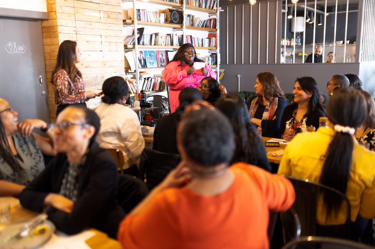 Yesterday we held our first “Brown Girl Brunch” a networking event for Women of Colour staff at <a href="/LondonMetUni/">London Met Uni</a>. We shared advice that we wish we’d known when we were 16, some very wise words. It was lovely to meet and break French toast with colleagues. 🥞🍳🥑🫐 📸: @qtheshot