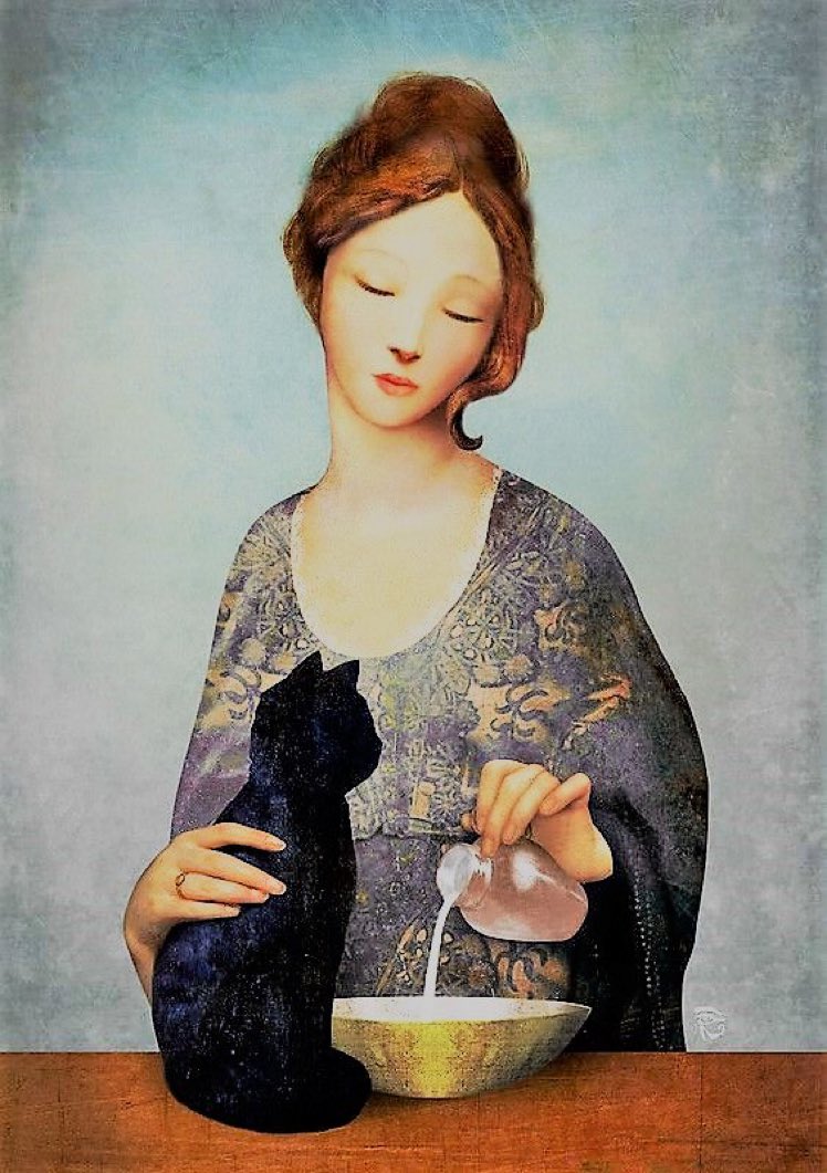 Dominiquepucini's tweet photo. Si vous êtes digne de son affection, un chat deviendra votre ami mais jamais votre esclave. #ThéophileGautier #chat
Christian #Schloe https://t.co/AjxARPRA4u