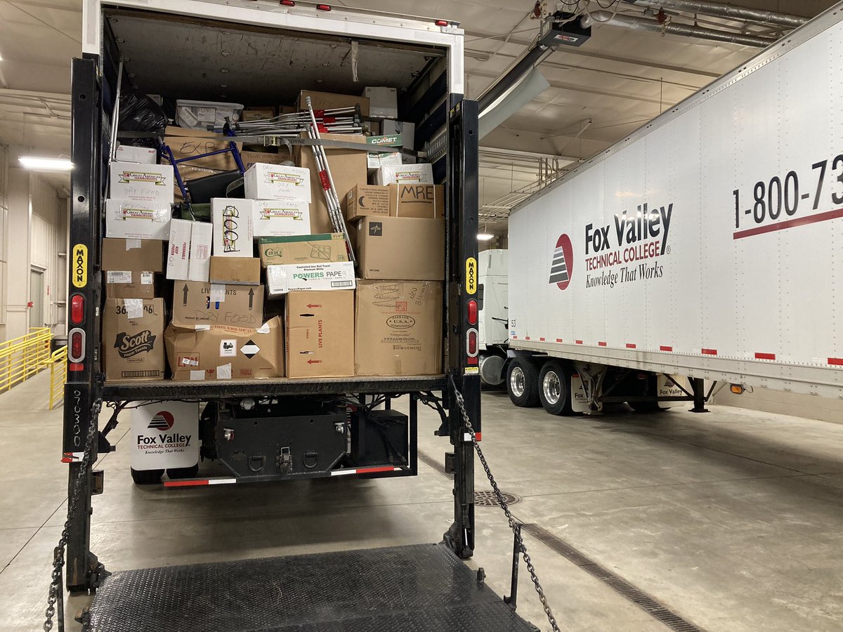 Kristyn Allen (@kallenwbay) on Twitter photo This truck full of supplies for Ukraine is leaving from <a href="/FoxValleyTech/">Fox Valley Technical College</a> this morning. The school’s truck driving program is providing a truck and driver to help make the delivery possible. This truck full of supplies for Ukraine is leaving from <a href="/FoxValleyTech/">Fox Valley Technical College</a> this morning. The school’s truck driving program is providing a truck and driver to help make the delivery possible.