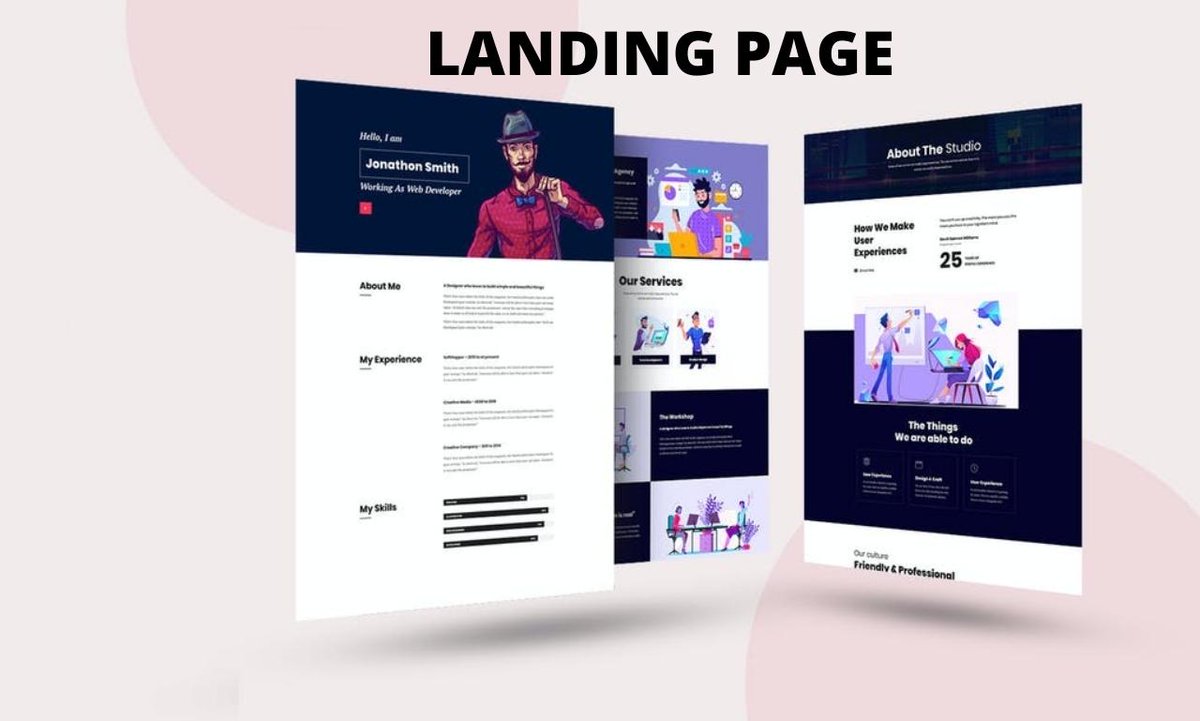 Check out my Gig on Fiverr: design responsive wordpress landing page with elementor pro fiverr.com/share/Ymk5vp