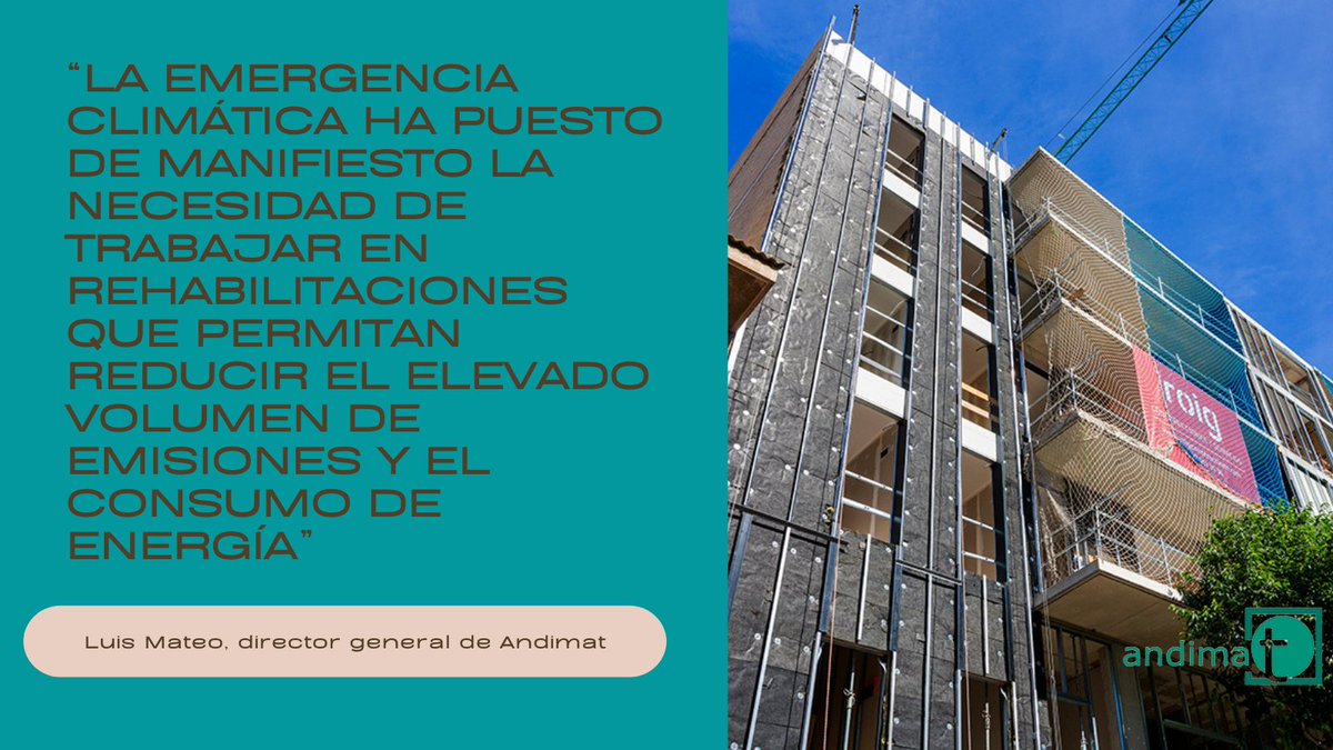 Desde la #Andimat recordamos que el aislamiento es la medida “más barata, eficaz y fiable para reducir el consumo y la factura energética” ya que las condiciones de confort de una vivienda con los materiales adecuados hace menos precisa la utilización de energía para calentarlo.