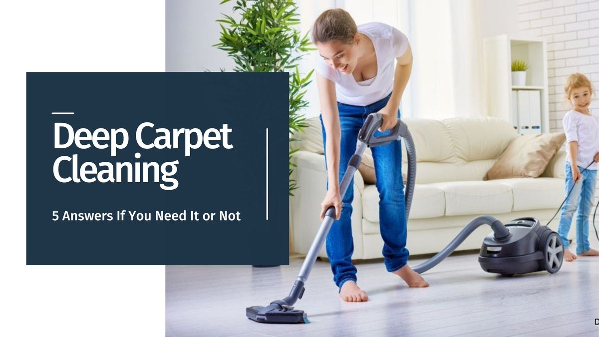 cleaningryan's tweet photo. Deep Carpet Cleaning: 5 Answers If You Need It or Not 
https://t.co/qbnvxXUxM8 #deepcarpetcleaning #carpetcleaning https://t.co/9yQtp0yeTD