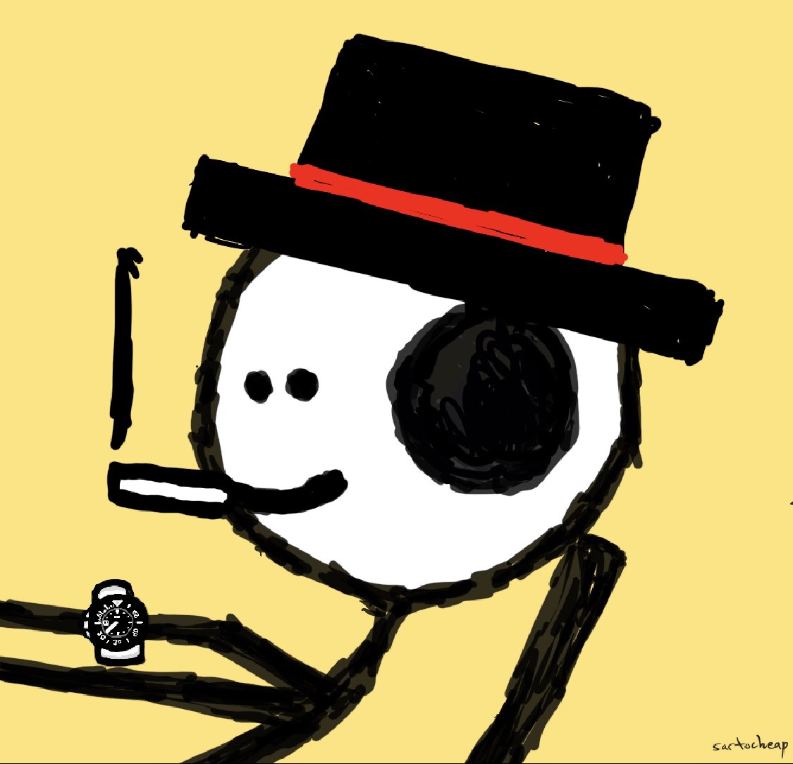 PsilocybeCrypto's tweet photo. Shout out to @amferworld for the giveaway! Wen reveal ? I wanna see how it looks like with my tophat mpher 🎩❤️ #mfer #mphers #0xMfers 🔥🔥 https://t.co/SsDi0JPwdY
