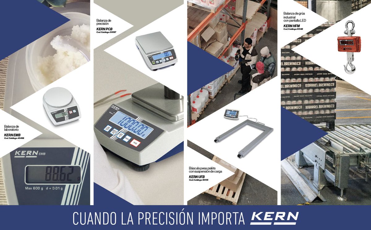 ReysanAtlantic's tweet photo. Las balanzas son fundamentales en muchos sectores para llevar a cabo distintas operaciones de pesaje con una alta precisión.
En Reysan queremos destacar la precisión de las balanzas Kern.
Más información en: https://t.co/LhiQLAoeLM https://t.co/A7oEPjkviL