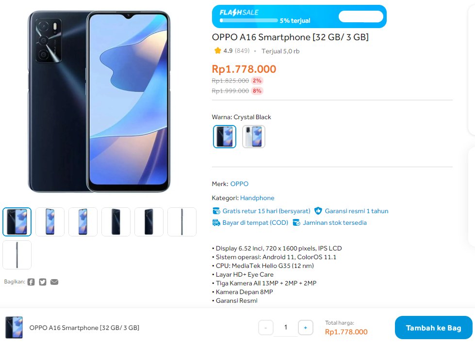 bliblidotcom's tweet photo. Mau #BliMinBeliin OPPO A16 ✨𝒈𝒓𝒂𝒕𝒊𝒔✨?

Cek tuh syaratnya, pada ikutan yaa! 👇🔥 #BlibliAjaDeh https://t.co/UYRYt6gfXI