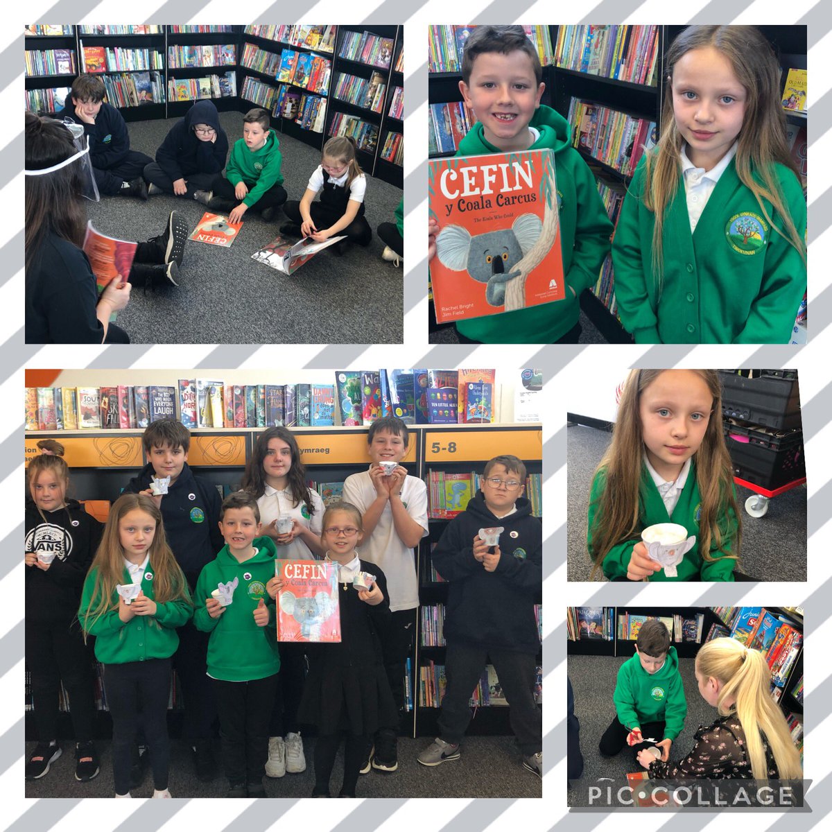 Tirdeunaw's tweet photo. A wonderful wellbeing session by Jodi for the pupils at Penlan library today as part of the Winter of Wellbeing by @Discovermore #PenlanLibrary #Tirdeunaw #lles https://t.co/1WxXQPIHjC
