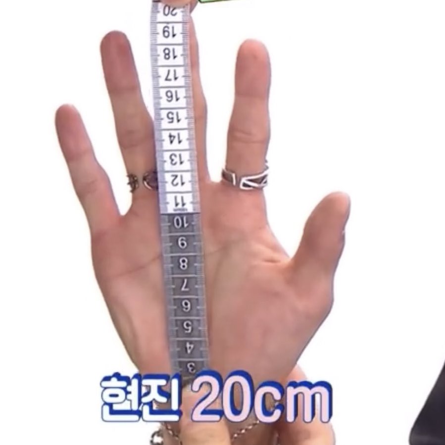 hyunjinie320's tweet photo. hyunjin’s measurements 
hand = 20cm
wrist = 14.5cm
ankle = 20.5cm
lips = 2.3cm https://t.co/OvaWlUk9BY