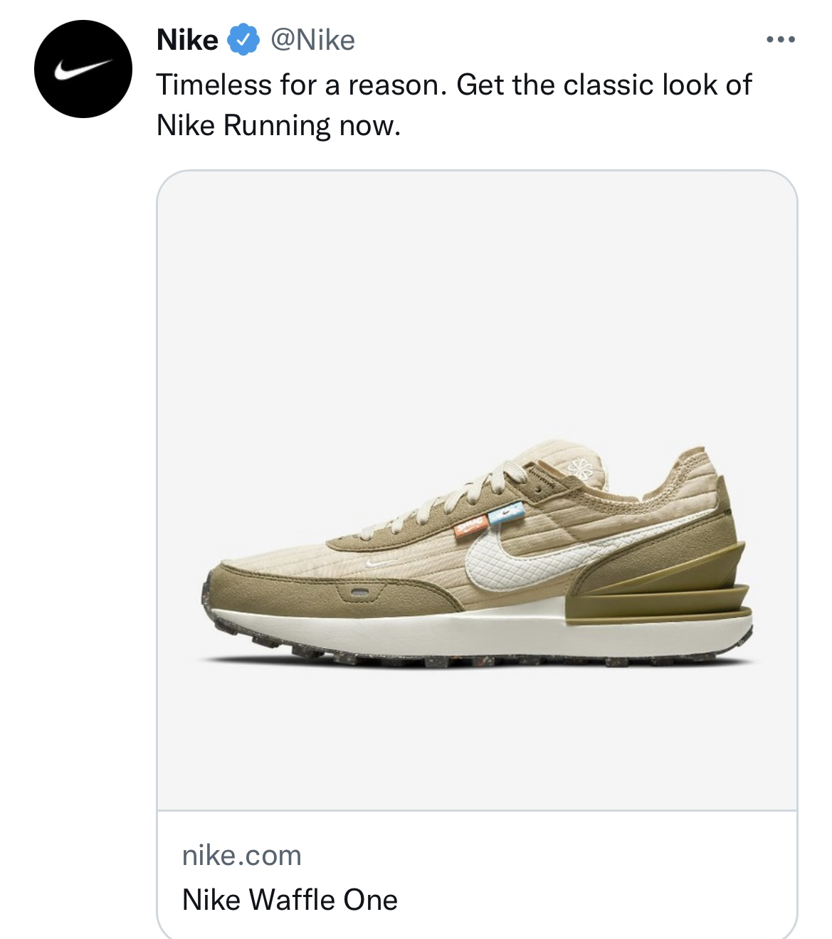 Fácil de comprender patio de recreo Resbaladizo Cas Mudde 😷 on Twitter: "This is the dumbest and most annoying Twitter ad  I have ever had — and the bar is high! @nike has been pushing this ad for  weeks