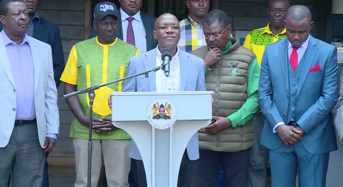 DrBKhalwale's tweet photo. After intensive consultations, soul searching, reading from the script of Michael Kijana Wamalwa &amp; in keeping with my iconic mantra of decisive leadership, I've today happily opted to return to National politics leaving Sen Malala to steer Kakamega County as Governor. Thank u all https://t.co/OvpH2k9mrB