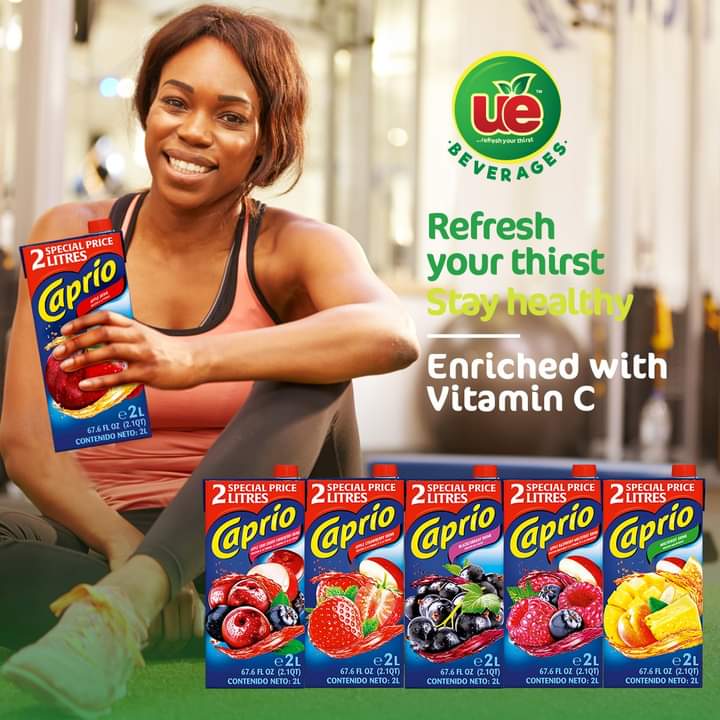 UeBeverages's tweet photo. Caprio to the whole awiase. If you no dey drink Caprio wetin you gain? Restock from any supermarket near you or for bulk purchases, contact us on 0242916849 or +233201230079.

#uebeverages #caprio #natural #fruitjuice https://t.co/PzXBRAVpsn