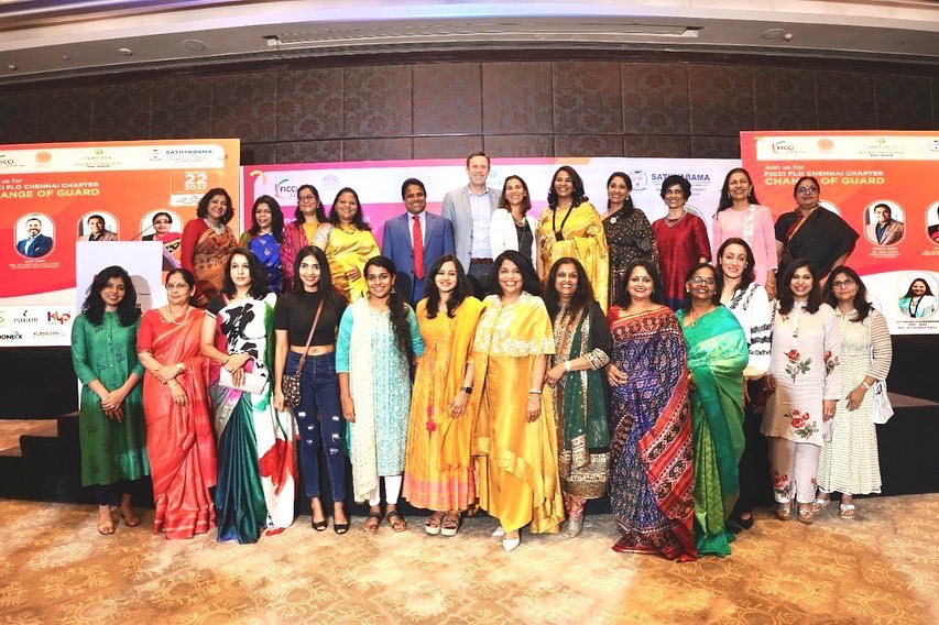 DrGSKVelu's tweet photo. Women empowerment is the key to building a brighter future and FLO Chennai has set examples for it!

Privileged to be the special guest at Finale Event of The Year, FLO Ladies Wing, FICCI. Thank You!

#WomenEmpowerment #FoundationofFuture #FICCI https://t.co/3Lf2eovpYW