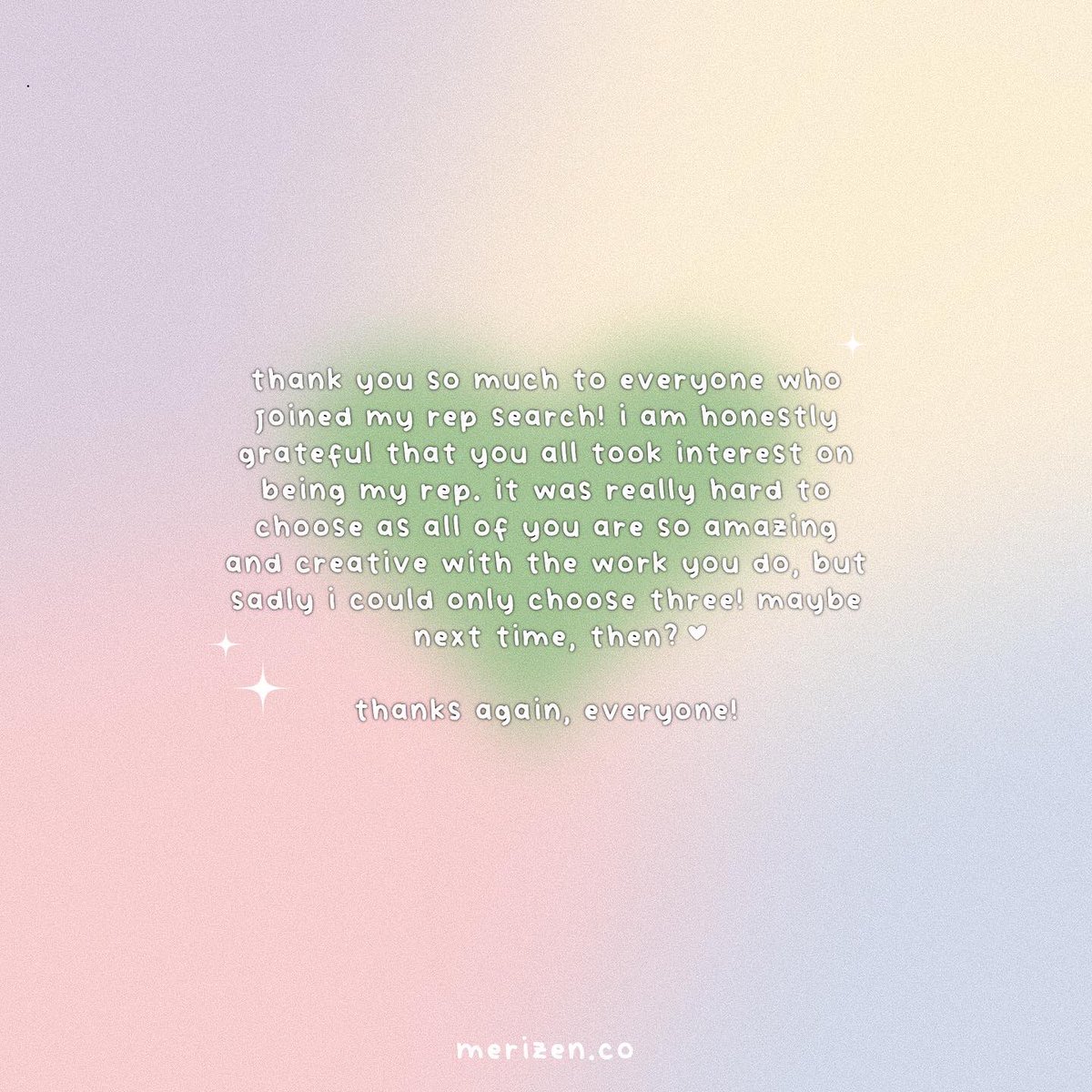 merizen_co's tweet photo. our rep search is finally over! 🫶🏼

you’ll get a 10% off discount on my shop when you use their codes! these codes will be valid on april 01, 2022 00:00 until may 31, 2022 11:59 pm. 

please check instagram for full post: https://t.co/phJYIhdgtS 🤍 https://t.co/gVqT1WVCmH