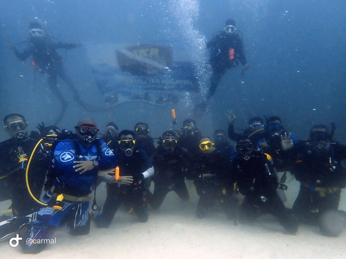 2019 merupakan detik bersejarah bagi kelab skuba JKR Malaysia. PERASMIAN KELAB DI DASAR LAUT. <a href="/RoslanMdTaha/">Roslan Md Taha</a>