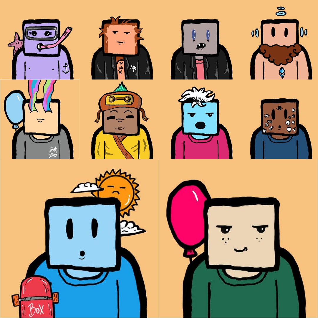 boxbropunk's tweet image. Only 10 character with cream background

Start from 0.0025 $ETH - 0.003 $ETH

Lets collect your #boxbropunks

@opensea 

#NFT #NFTs #NFTCommunity #nftcollectors
