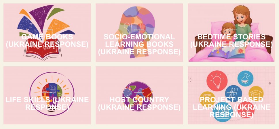 EAA_Foundation's tweet photo. 🚨Ukrainian & Russian language material added to our Internet free Education Resource Bank🚨
#EAA's Innovative Development new learning resources ensure quality education for learners impacted by #conflict in #Ukraine.
#BuildBackEducation
Learn more➡️https://t.co/Y9k6qqRGk4 https://t.co/5xDjGRRApQ