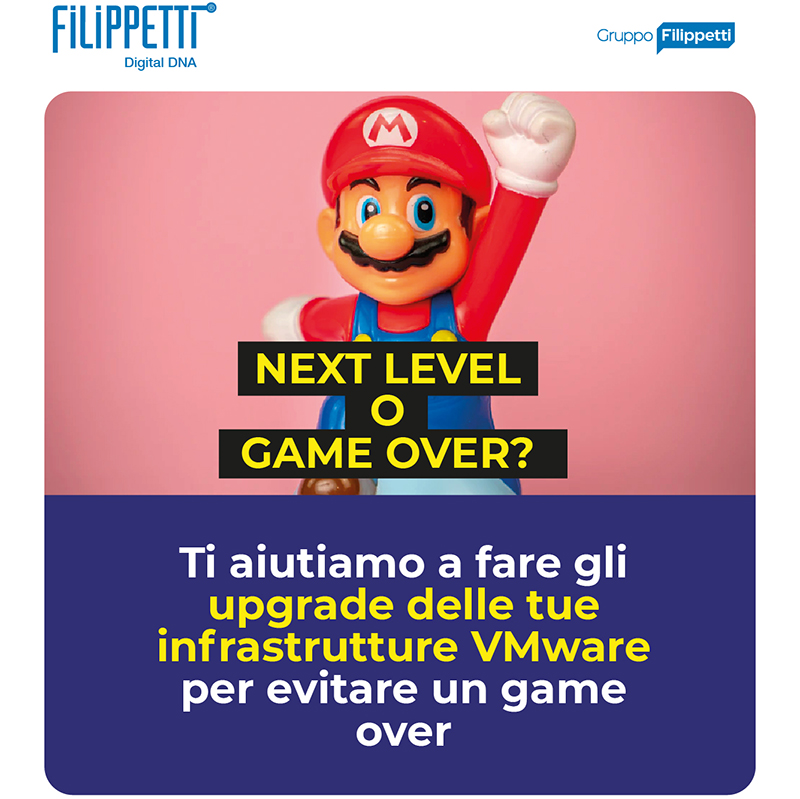 filippettigroup's tweet photo. 🕹️Vuoi mantenere la tua infrastruttura #VMware aggiornata, sicura e pronta per nuove funzionalità? 

Allora hai bisogno di fare l'upgrade alle ultime release.
Filippetti può aiutarti a fare un primo assessment.

Per fissare un appuntamento👉 https://t.co/hfZaiPLRko

#ict https://t.co/OZbDgwJ56Z