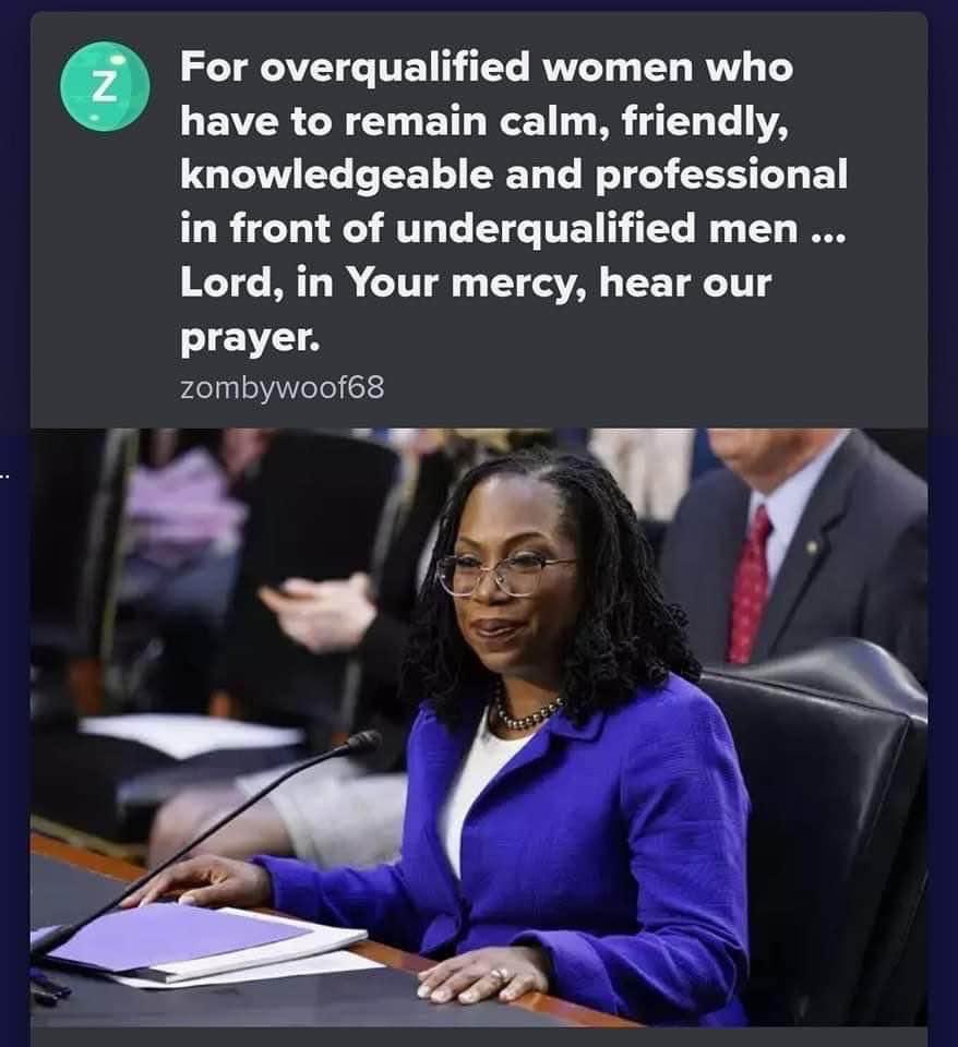 Speak her name today in sacred places. Ladies, having to do this everyday, all the time and everywhere can be exhausting!Be not weary in doing well for shall reap if you faint not! Shout Amen! #KetanjiBrownJackson #SCOTUSHearing