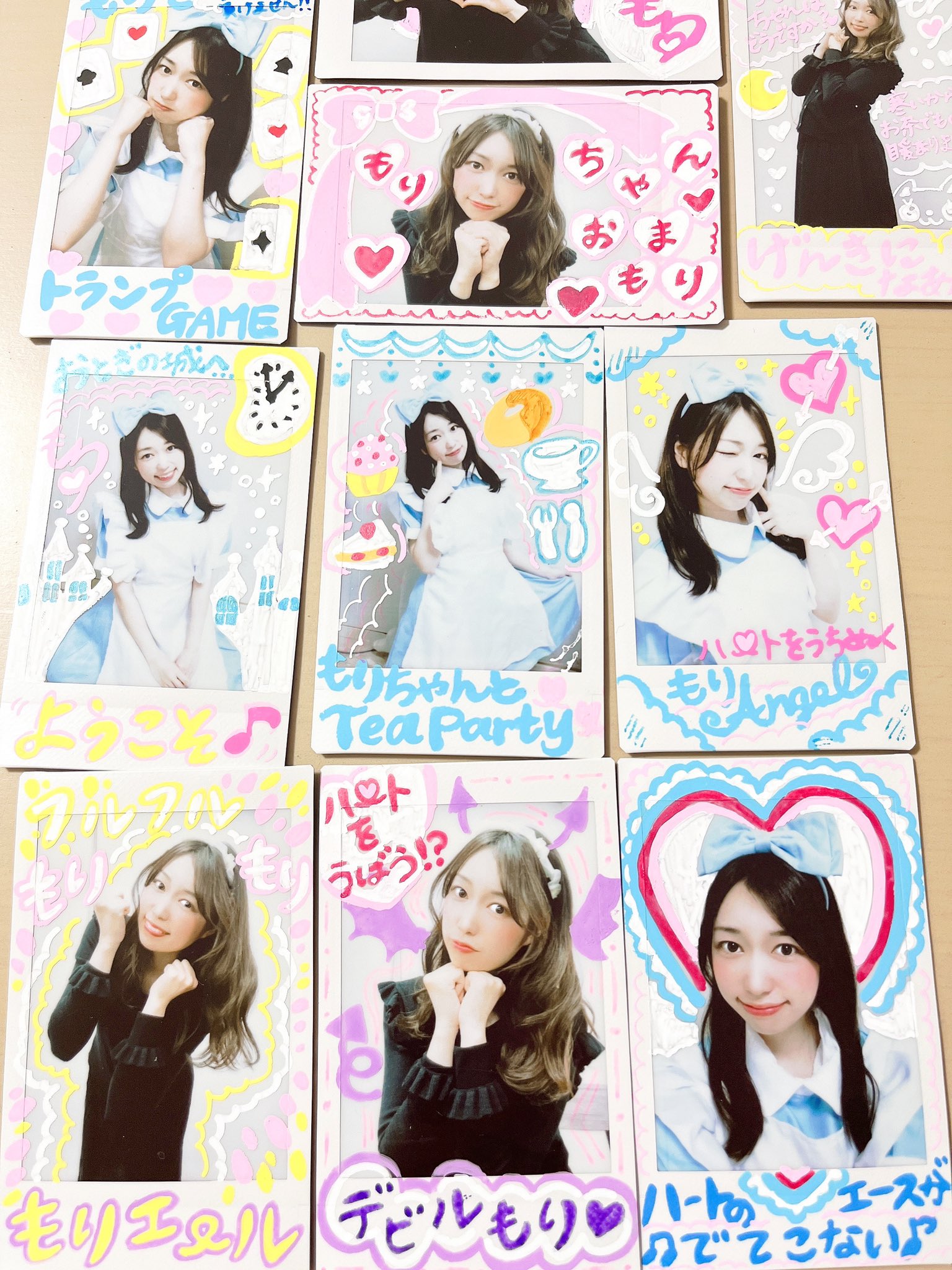 もりちゃん в X: «3月オンラインチェキは選べる特典付き