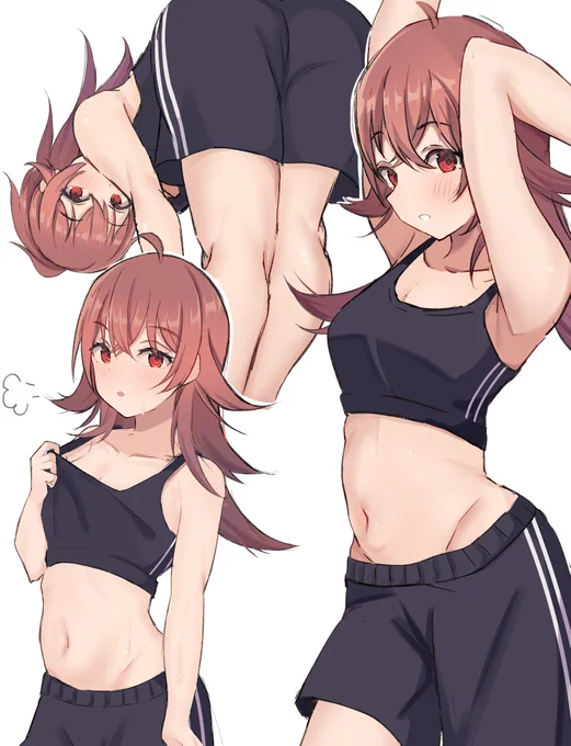 ジム果穂
#シャニマス #小宮果穂 