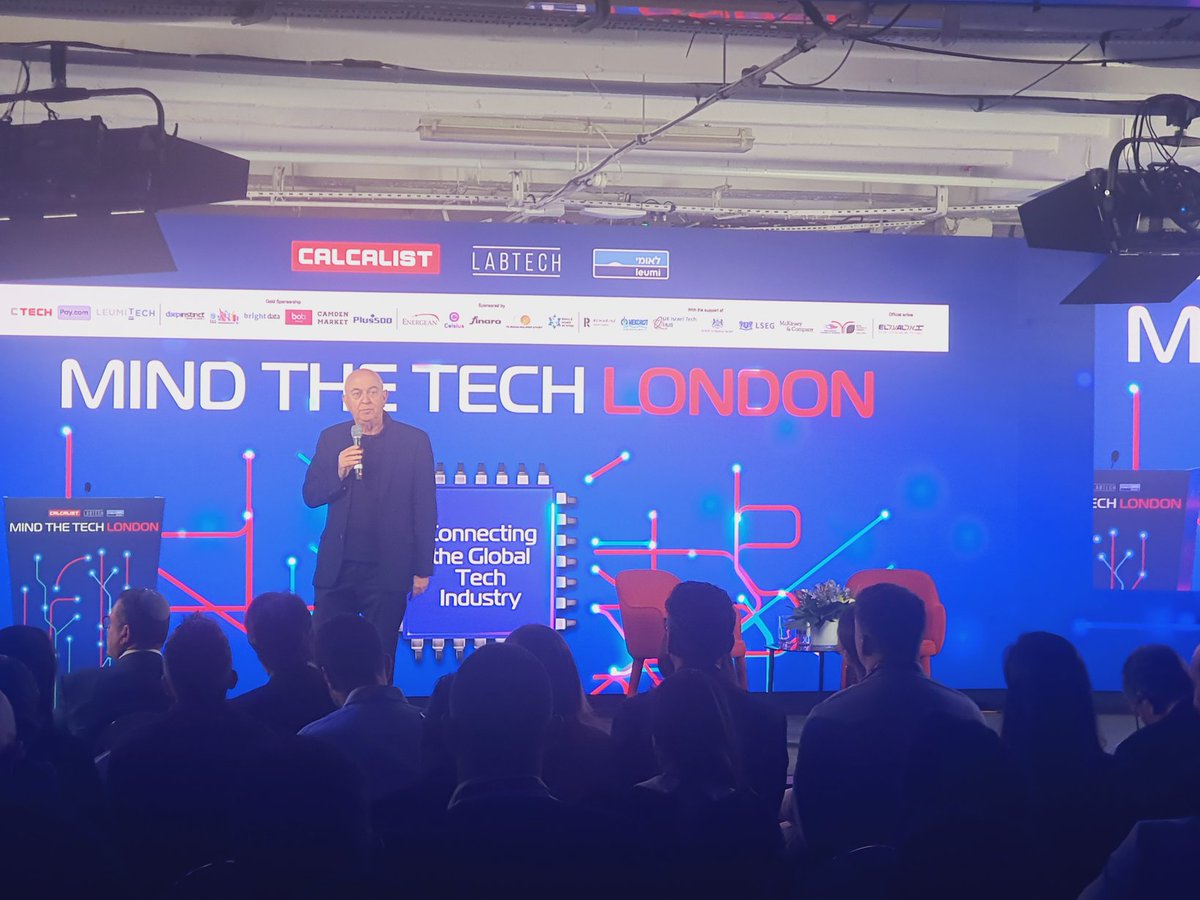 mum_warzone's tweet photo. Amazing yoel opening the long awaited @Calcalistech @calcalist #mindthetech conference #LONDON #Israel https://t.co/YY25y9xbk7
