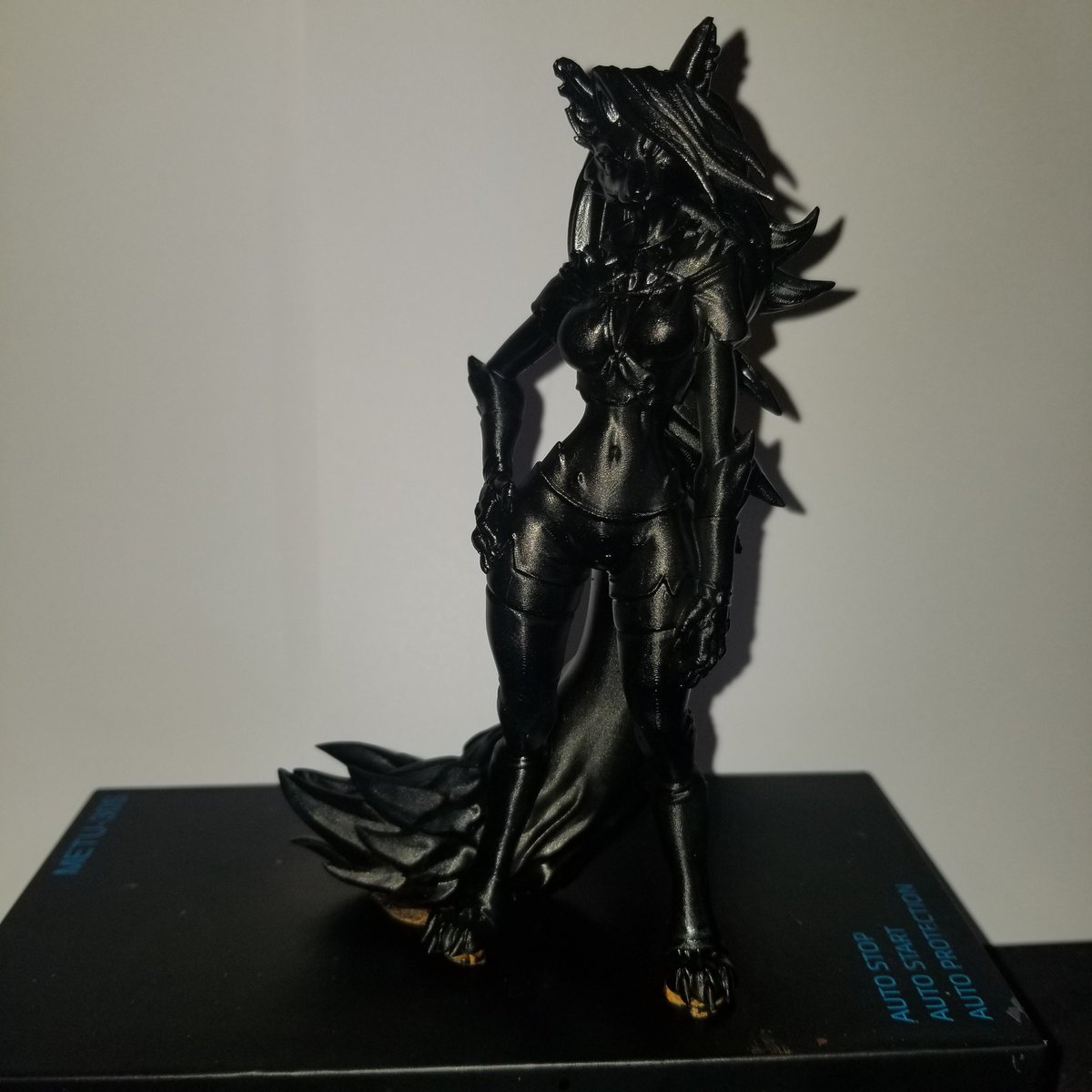 artofthecrowe's tweet photo. Loona from Helluva Boss is up next and painting this on for my wife. I know she loves this show and wanted to do something nice for her. Got it started with a nice black primer

#loona #helluvaboss #3dprint #resinprint #art #painting #primed #minifigure #displaymini https://t.co/RK6Crwfpjc