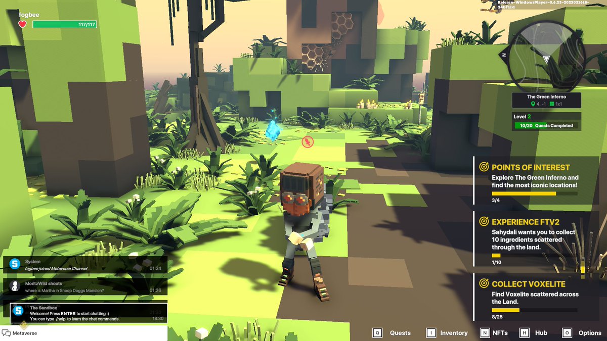 fogbee2's tweet photo. @TheSandboxGame I just participated in the daily #SandboxAlphaS2Contest for a chance to earn up to 1,000 $SAND! Starting March 19 - Gather the equipment. Check out my screenshot below!
👇 #SandboxAlphaS2 https://t.co/V6uw0ZizoU