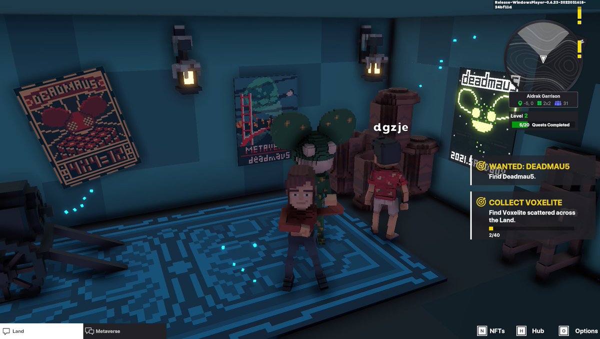 tow3nt1's tweet photo. @TheSandboxGame @deadmau5 I just participated in the daily #SandboxAlphaS2Contest for a chance to earn up to 1,000 $SAND! Starting March 17 - Selfie with Deadmau5. Check out my screenshot below!
👇 #SandboxAlphaS2 https://t.co/f87zagZd3u