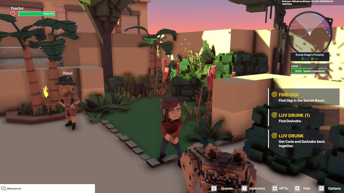 tow3nt1's tweet photo. @TheSandboxGame I just participated in the daily #SandboxAlphaS2Contest for a chance to earn up to 1,000 $SAND! Starting March 21 - Find Martha in the Snoop Dogg Mansion. Check out my screenshot below!
👇 #SandboxAlphaS2 https://t.co/XrjqmKKYfc