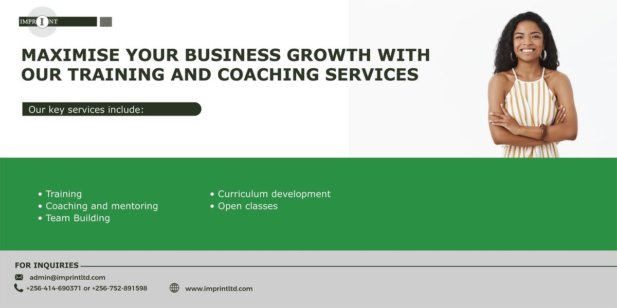 We offer classroom training, online training using traditional and mobile based learning management systems, blended learning as well as facilitated team-building retreats.

#BusinessCoaching #BusinessConsultants