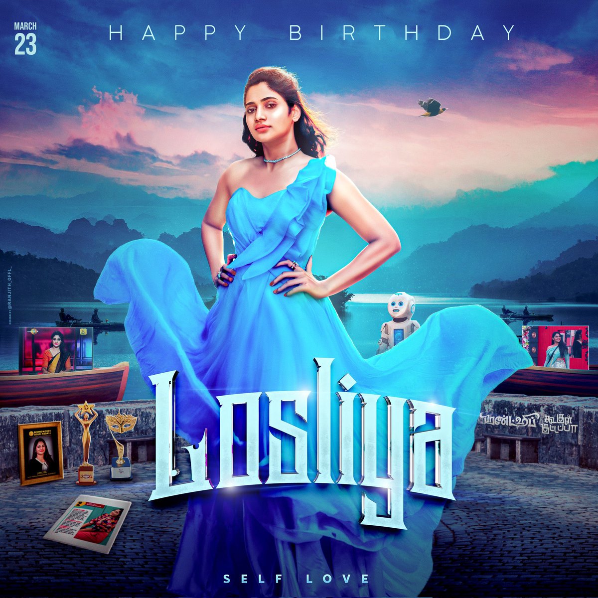 Sowmiyadalias's tweet photo. HAPPY BIRTHDAY LIYA ❤️
APART FROM PEROSNAL LIKE/DISLIKE WISH U ALWAYS THE BEST PERUSA VANGA :) ❤️

BEST WISHES FROM #RamyaPandian &amp; #Priyanka Fandom ❤️

#HBDLosliya #Losliya https://t.co/w2B83ZyY3o