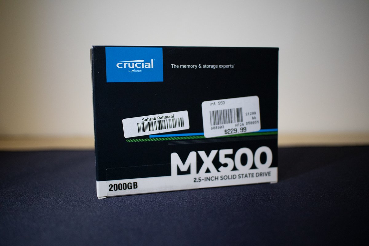 Been using <a href="/teamgroupinc/">TEAMGROUP</a> T-Force Delta RGB memory for a while now!  Looks good, reliable, and plays nice with other RGB software!  Really impressed with it!

<a href="/wd_black/">WD_BLACK</a>  SN 750 SE NVMe and <a href="/CrucialMemory/">Crucial Memory</a>  MX500 SSDs have been super reliable as well!