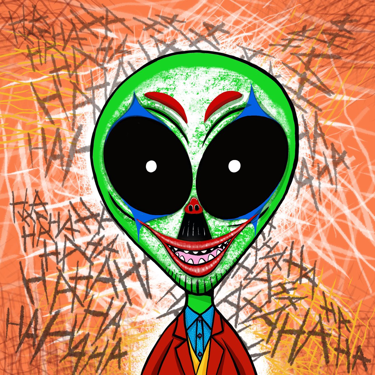 Checkout Alien#007 from collection Alien in Disguise on @ParasHQ

#paras #cryptoart #digitalart #tradingcards paras.id/token/x.paras.…
