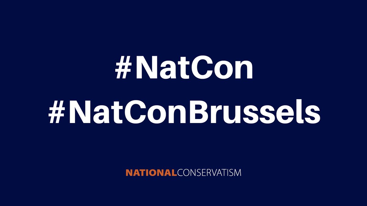 #NatConBrussels taking off! Follow us on social media for all the updates. 
#NatCon