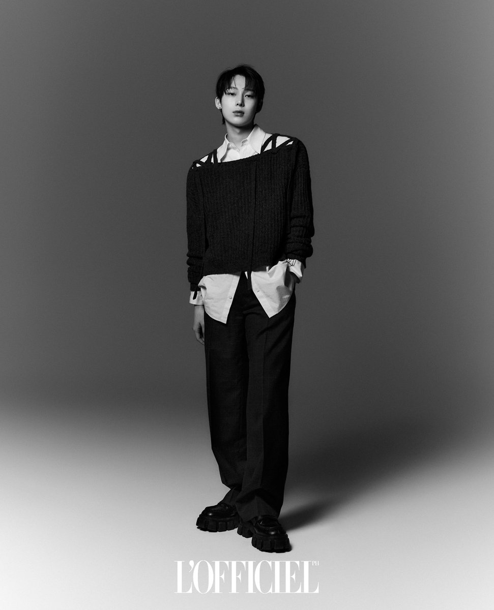 “I try to be respectful of the members’ respective space now that we live together,” Sunoo says. Then, cheerfully, “I wasn’t very witty or good at responding to jokes, but I’ve definitely gotten better at it thanks to the members.”

Get your copy now lofficielph.com.