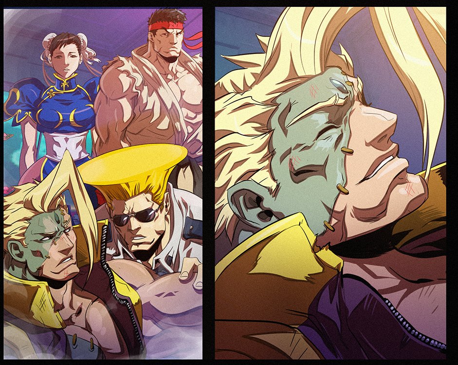 YanKagari's tweet photo. a Desease named Charlie Nash: smile when you see Guile https://t.co/gmVu4G0P6A