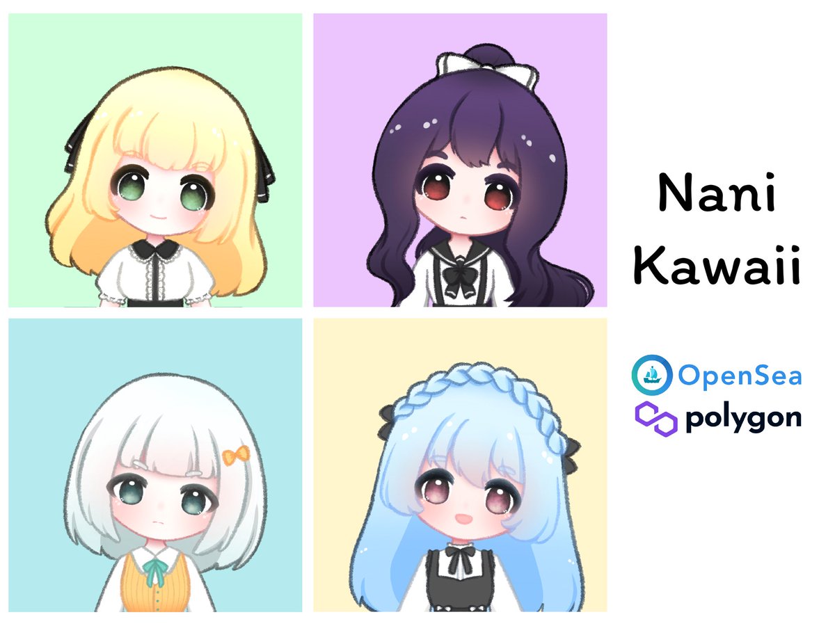 ❤️Nani Kawaii❤️

❤️On <a href="/opensea/">OpenSea</a> (polygon) 
❤️0.007 $ETH 
❤️opensea.io/collection/nan… 

 #NFT #NFTCommunity #NFTTHAILAND #nftcollector #OpenSeaNFT #polygon #PolygonNFTs