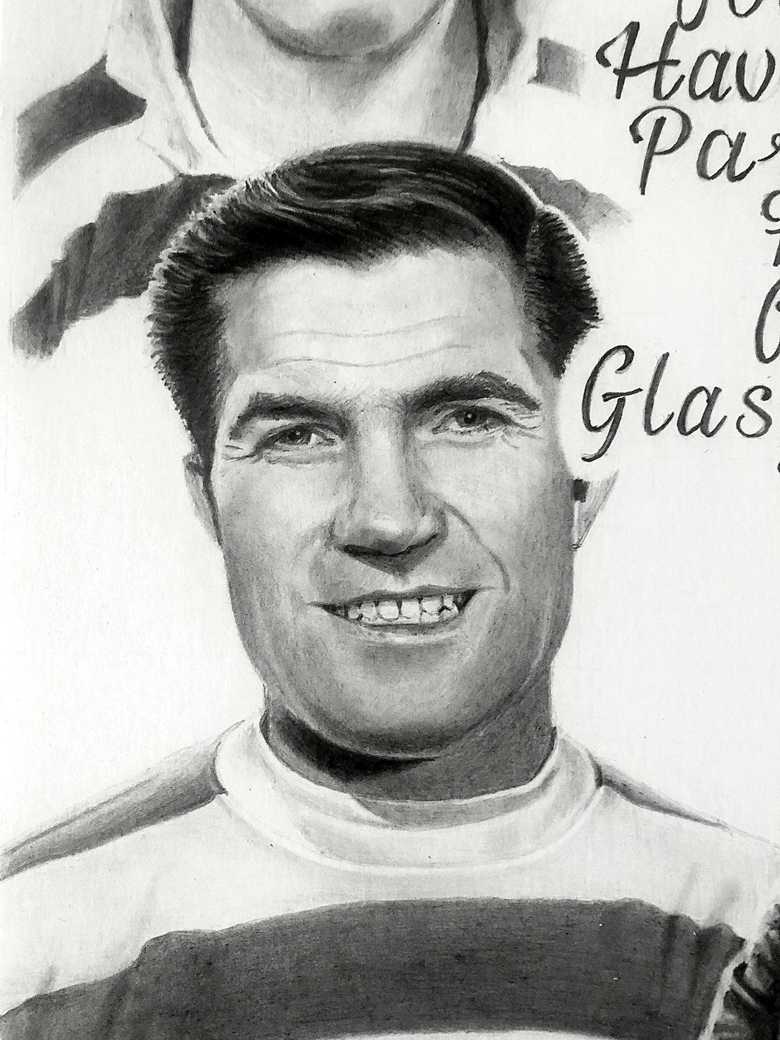  We trained all week and on a Saturday we got the day off to play football. Happy Birthday Bertie Auld   