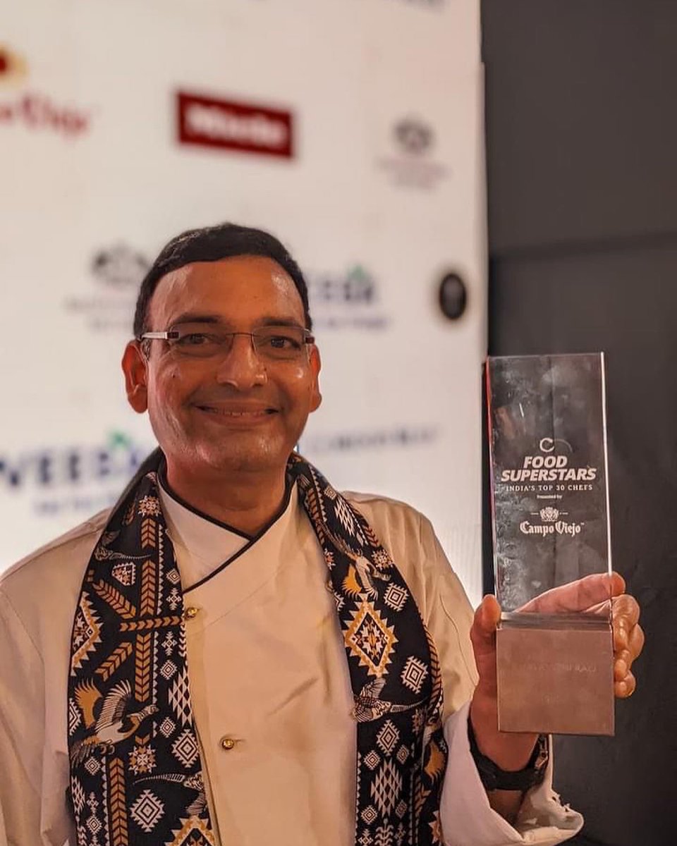 ChefChalapathi's tweet photo. Glimpses from @culinarycultureco ‘s FoodSuperstars in Delhi. I am super thrilled to be a part of India’s Top 30 chefs list. #CulinaryCulture #Topchefs https://t.co/nCdotY1Ps9