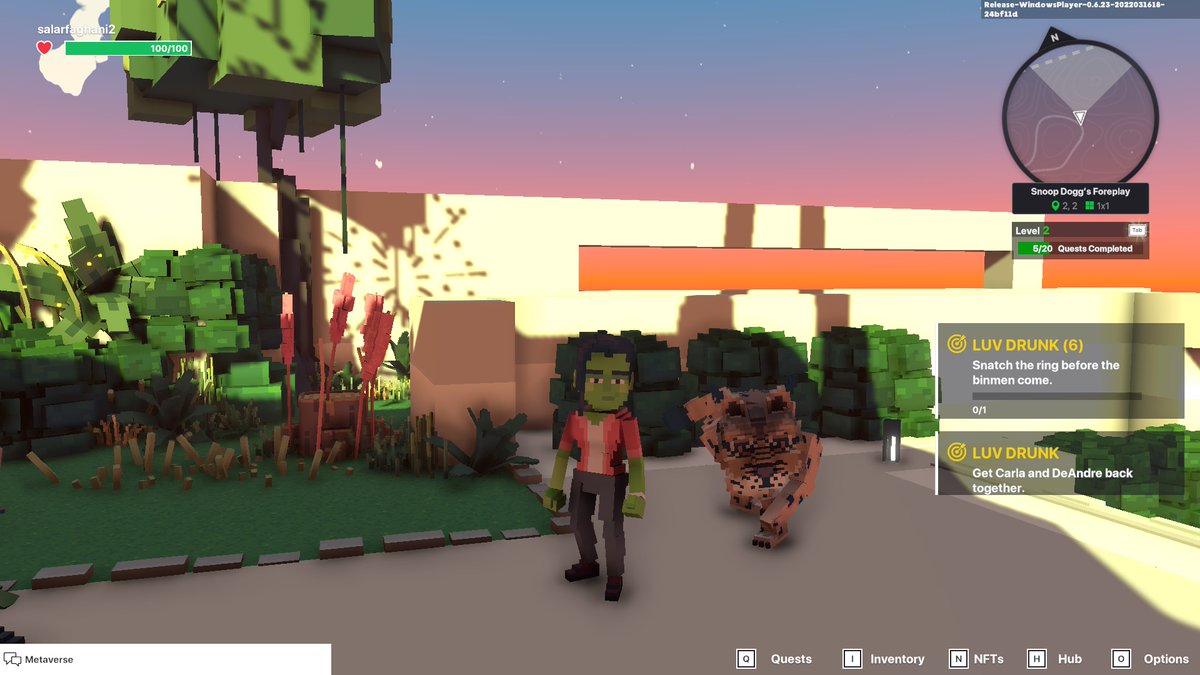 FaghaniSalar's tweet photo. @TheSandboxGame I just participated in the daily #SandboxAlphaS2Contest for a chance to earn up to 1,000 $SAND! Starting March 21 - Find Martha in the Snoop Dogg Mansion. Check out my screenshot below!
👇 #SandboxAlphaS2 https://t.co/dXbidYSb5C