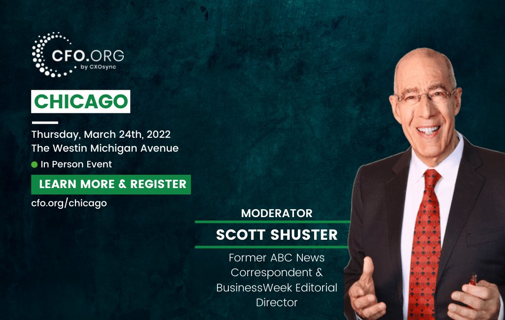 #CFOChicago by #CFOorg is happening on 24th March at The Westin Michigan Avenue Chicago!

Register now: lnkd.in/dtryUNG5

#finance #fintech #innovation #leadership #financeleaders #CFO #accounting #automation #accountingautomation #data #tech #financialplanning