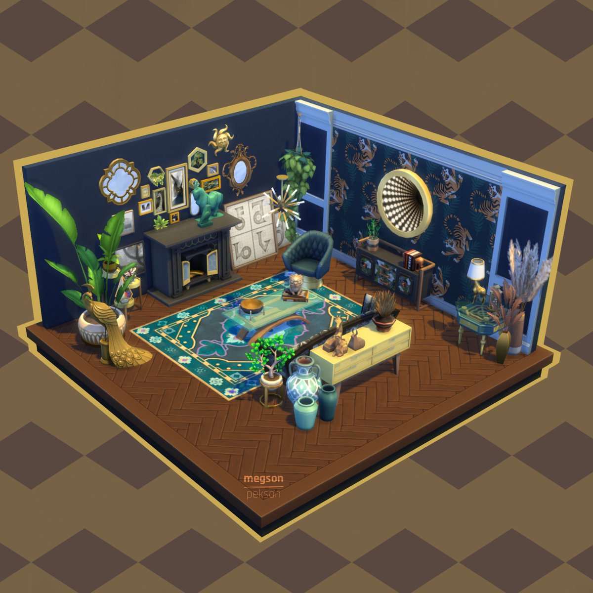 MegsonP's tweet photo. #DecorToTheMaxKit od @TheSims jest doskonały! 🤍 https://t.co/KY0VbnUhjW