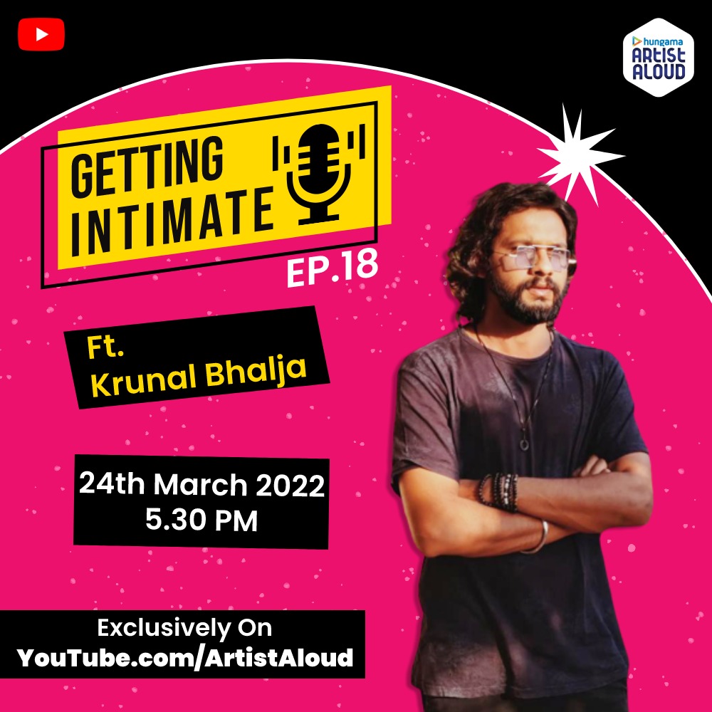 ArtistAloud's tweet photo. Hungama @ArtistAloud presents a show for all Independent Talented Artists across India - #GettingIntimate. The Eighteenth Artist of the show is @KrunalBhalja. He is CEO of a wedding photography company named #bugsco.
#GettingIntimate #ArtistAloud #independentartist https://t.co/EXuYUZqOBo