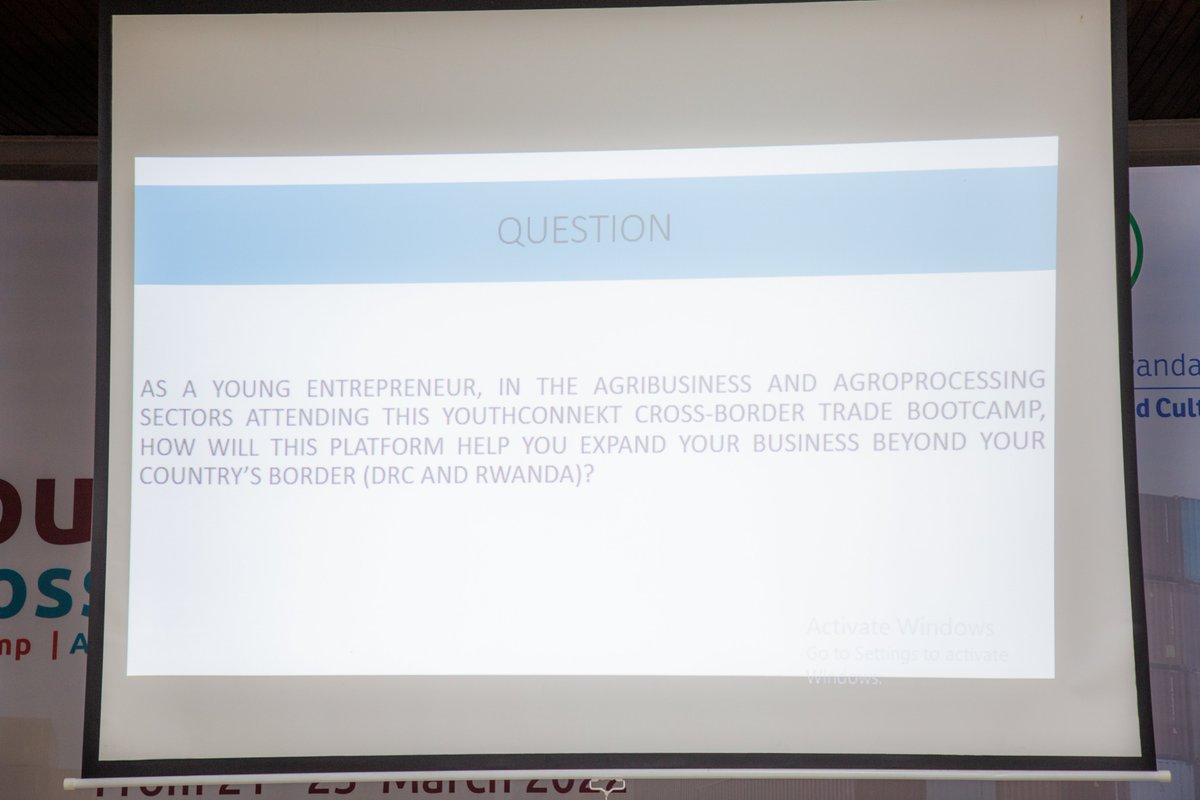 YouthConnekt's tweet photo. Welcome to day3 of #YouthConnekt #CrossBorderTrade Boot Camp of Young Agripreneurs from Rwanda 🇷🇼 and DRC 🇨🇩. Participants are discussing how this platform will help them expand their businesses beyond their county’s borders. https://t.co/h86daFDKui