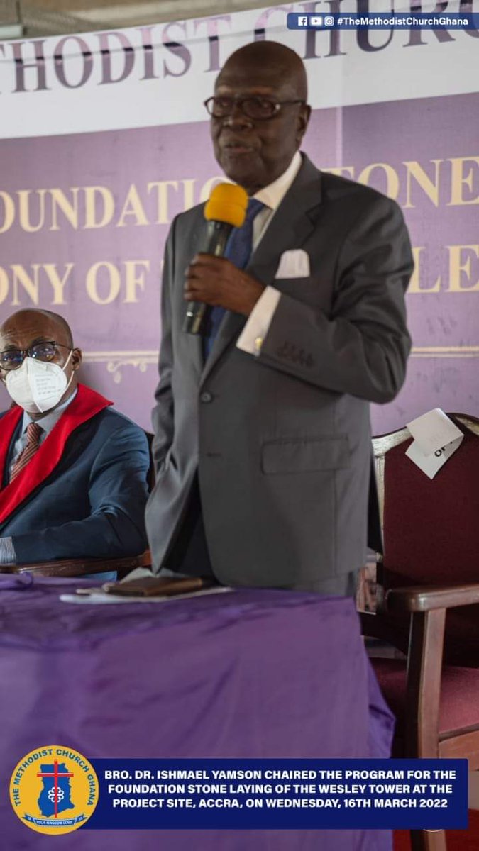 MethodistChGh's tweet photo. πΌ | ππ©ππ‘π§π¦ ππ‘ π£πππ§π¨π₯ππ¦
FOUNDATION STONE LAYING ON THE WESLEY TOWER
#EventsInPictures
#TheMethodistChurchGhana https://t.co/GkC7qAAxpc