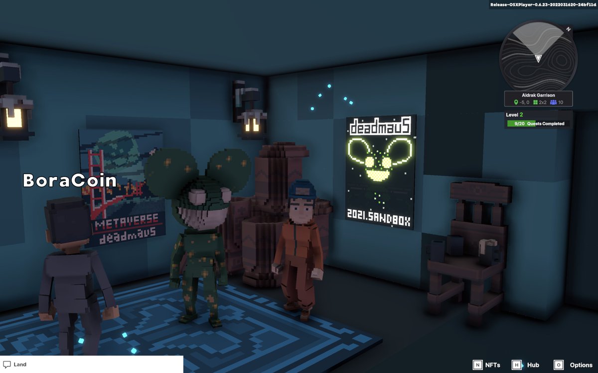 Watcharpong's tweet photo. @TheSandboxGame @deadmau5 I just participated in the daily #SandboxAlphaS2Contest for a chance to earn up to 1,000 $SAND! Starting March 17 - Selfie with Deadmau5. Check out my screenshot below!
👇 #SandboxAlphaS2 https://t.co/ZPCBJjeMtB