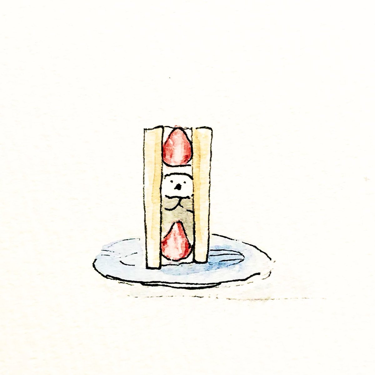 「こんにちは 」|くみたろのイラスト